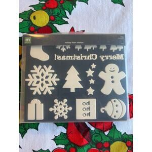 Holiday foam stamps, new inbox